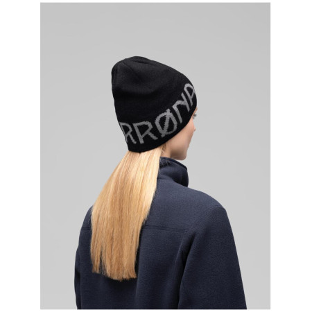 Norrona 29 mid merinoUll logo Beanie sapka