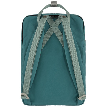 Fjällräven Kånken Koncept Laptop 15" hátizsák zöld Teal-Frost Green