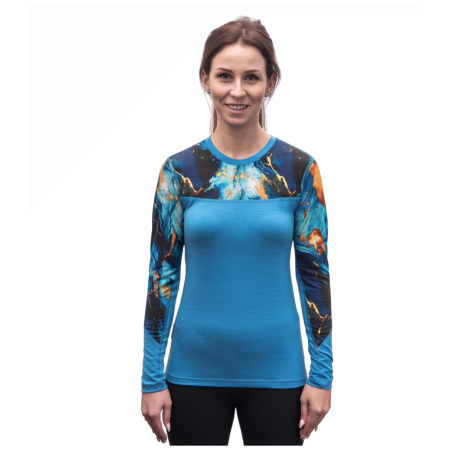 Sensor Merino Impress, dl.rukáv női póló