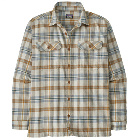 Patagonia Fjord Flannel Shirt Midweight férfi ing bézs