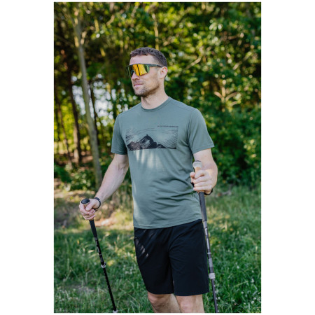 MOOA Merino Lyolite Highlander 150 Short férfi póló