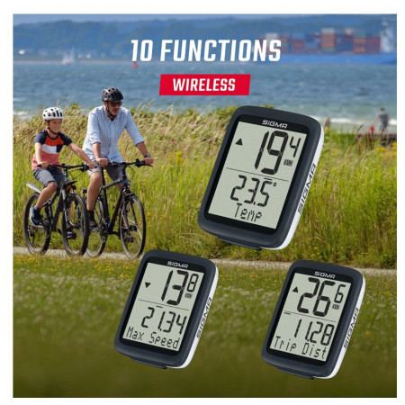 Sigma BC 10.0 WL ATS sebességmérő