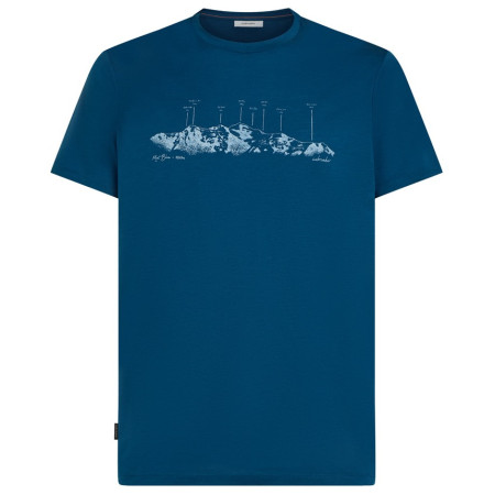 Icebreaker Men Merino 150 Tech Lite SS Tee The Peaks férfi póló