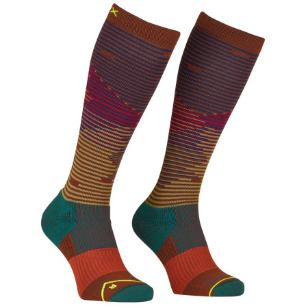 Ortovox All Mountain Long Socks M férfi térdzokni narancs clay orange