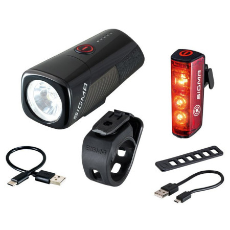 Sigma Buster 400 + Blaze Flash első/hátsó lámpa