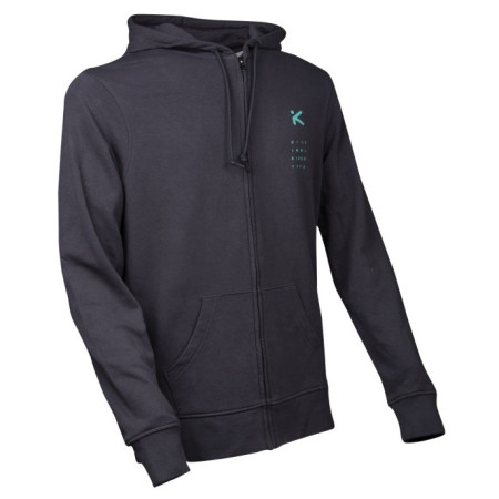 Hiko Respect Zip Up Hoodie férfi pulóver szürke