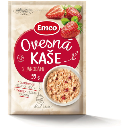 Emco Zabkása eperrel 55 g kása