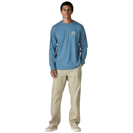 Patagonia Long-Sleeved Great Waves Responsibili-Tee férfi póló