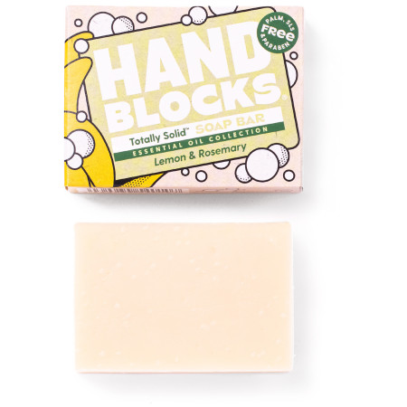 Totally Solid Hand Soap - Lemon & Rosemary úti szappan rózsaszín