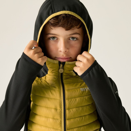 Regatta Junior Andreson Hybrid BlkWdBrown gyerek dzseki