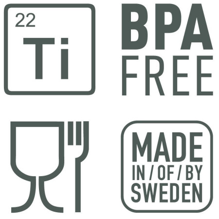 Light My Fire Spork Kit Titanium evőeszköz