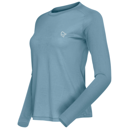Norrona femund pureUll Long Sleeve női póló