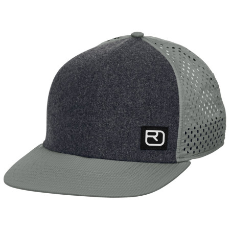 Ortovox Logo Air Trucker Cap baseball sapka szürke/zöld Green Sage