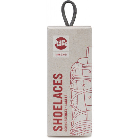 Cipőfűző Hanwag 180 cm szürke 80 Asche Dark Grey