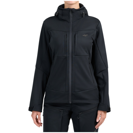 4F Softshell Jacket F628 női softshell kabát fekete Deep Black