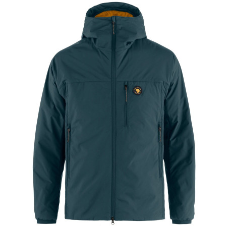 Fjällräven Bergtagen 60 Insulation Jkt M férfi télikabát kék Mountain Blue-Mustard Yellow