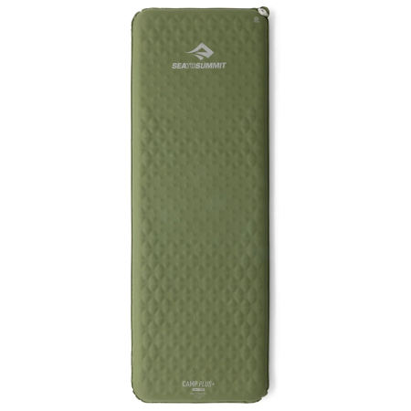 Sea to Summit Camp Plus Self Inflating Mat Regular Rectangular Wide önfelfújódó matrac zöld Cypress