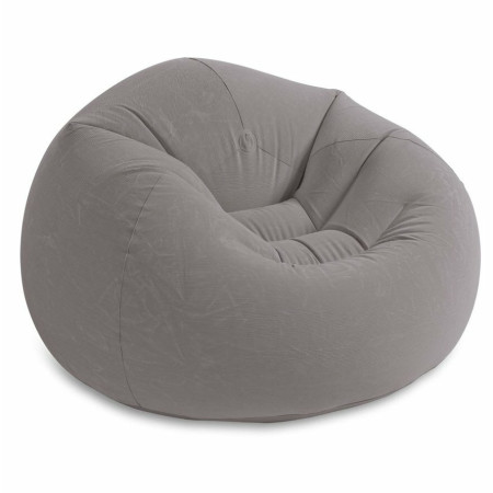 Felfújható fotel Intex Beanless Bag Chair szürke