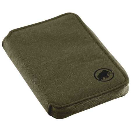 Pénztárca Mammut Zip Wallet Mélange sötétkhaki