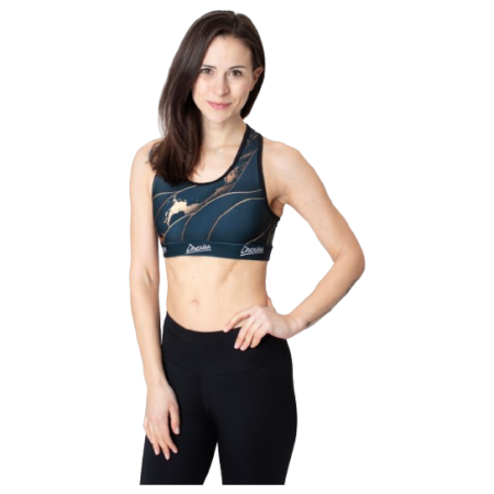 Drexiss Luxury sport melltartó fekete/arany
