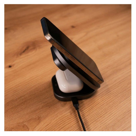 Swissten MagBase 3-in-1 vezeték nélküli töltő