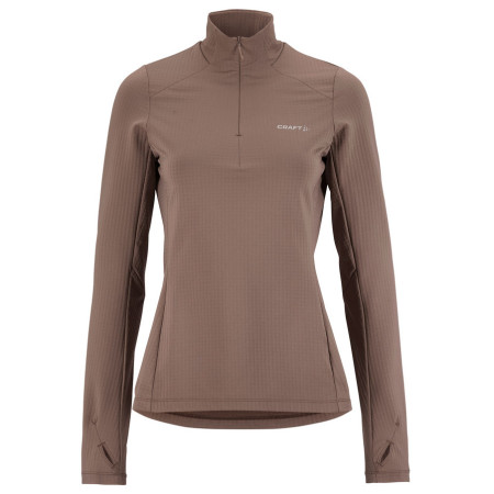 Craft Gain Thermal Midlayer 2 W női funkcionális pulóver barna Brown