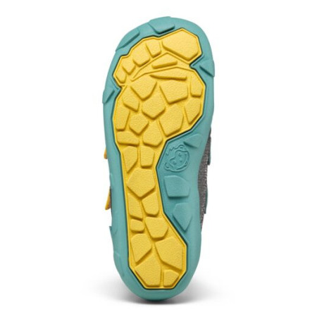 Affenzahn Low Boot Knit Happy Rhino gyerek barefoot cipő
