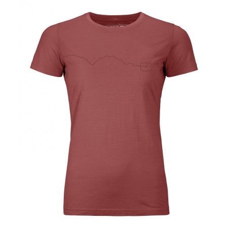 Női póló Ortovox 120 Tec Mountain T-Shirt W piros