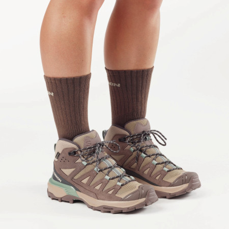 Salomon X Ultra 360 Leather Mid Gore-Tex női cipő