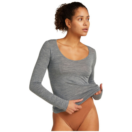 Icebreaker W Siren LS Sweetheart női póló