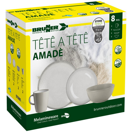 Brunner Set tête-à-tête Amadè 8 pcs edénykészlet