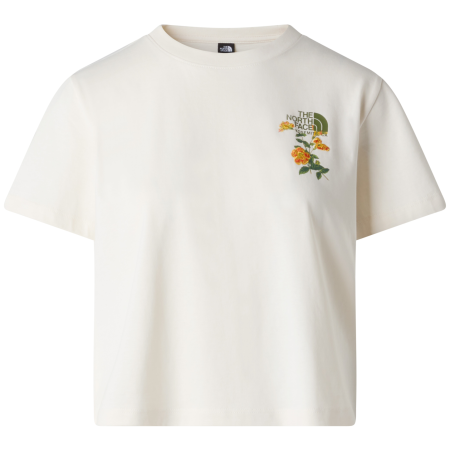 The North Face W Flora Embro Regular Short Sleeve Tee-Graphic női póló
