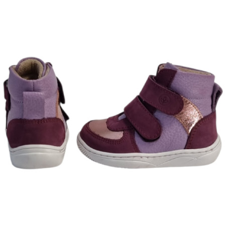 beBare 3485SA Purple gyerek barefoot cipő