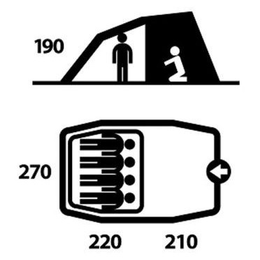 Sátor Husky Minar 4