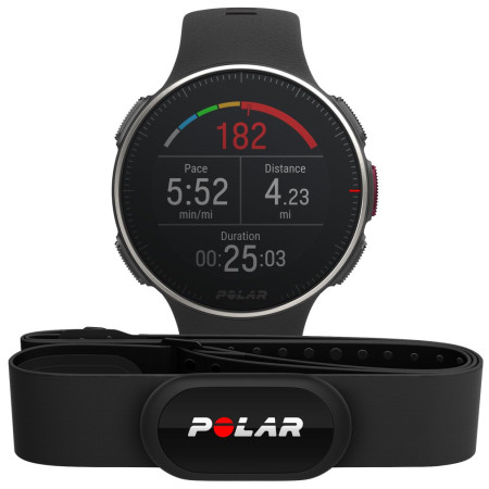 Óra Polar Vantage V HR Titan fekete