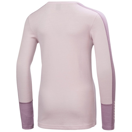 Helly Hansen Jr Lifa Merino Midweight Set Purple Clay gyerek funkcionális szett