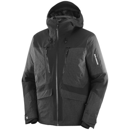 Salomon Spark Jacket M férfi dzseki fekete DEEP BLACK