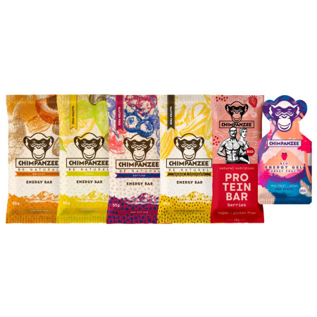 Chimpanzee Set energy + protein ovoce sporttáplálkozás