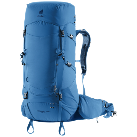 Deuter Aircontact Core 50+10 férfi hátizsák kék baltic-nightblue