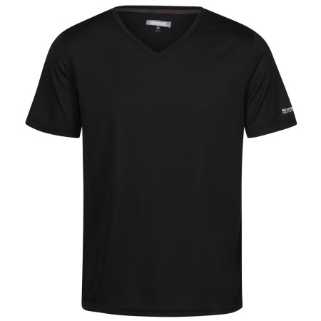 Regatta Fingal V-Neck férfi póló fekete Black