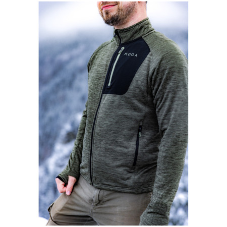 MOOA Nyore Grid 220 férfi pulóver