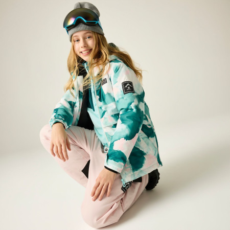 Dare 2b Wing It Jacket TealMrblePrt gyerek dzseki