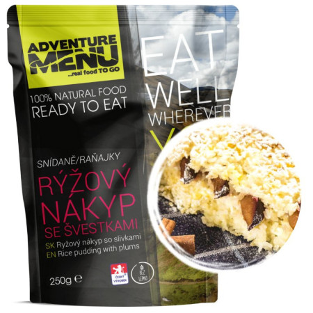 Adventure Menu Rizses puding szilvával 250 g készétel