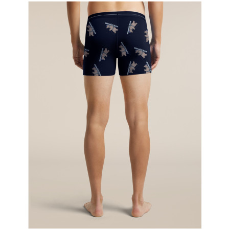 Icebreaker Men M 150 Anatomica Boxers BearTourAOP férfi sportboxer