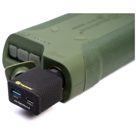 Ridge Monkey Vault C-Smart Wireless 42150mAh Green powerbank