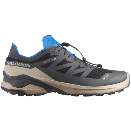 Salomon Xa Meta Gore-Tex Made In France férficipő fekete/kék Black / Oxford Tan / French Blue