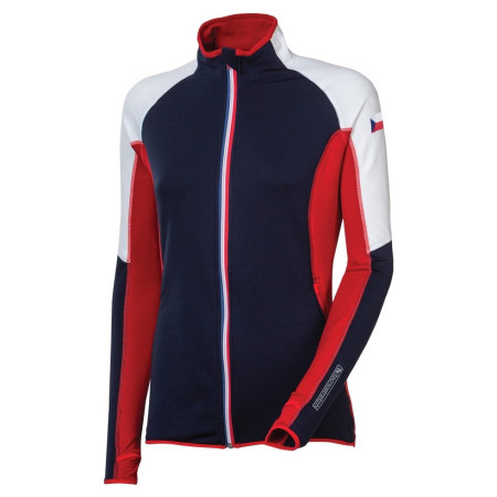 Női pulóver Progress TS REPUBLICA 17BW kék/piros