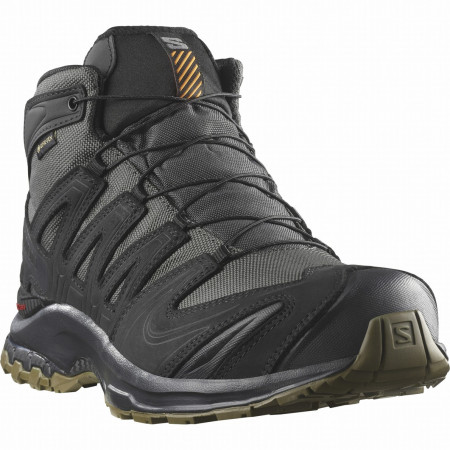 Salomon Xa Tracker Gore-Tex férficipő fekete Black / Asphalt / Coyote Brown