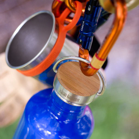Klean Kanteen Classic Bamboo Loop Cap csere kupak