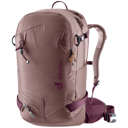 Deuter Freerider 28 SL hátizsák síeléshez rózsaszín/lila ashrose-cassis